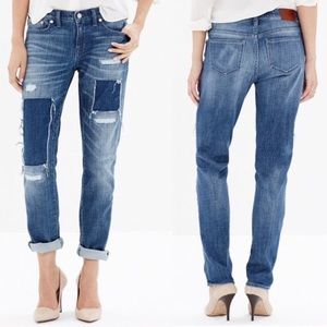 Madewell Slim Boyfriend Jeans 31 Blue Springfield